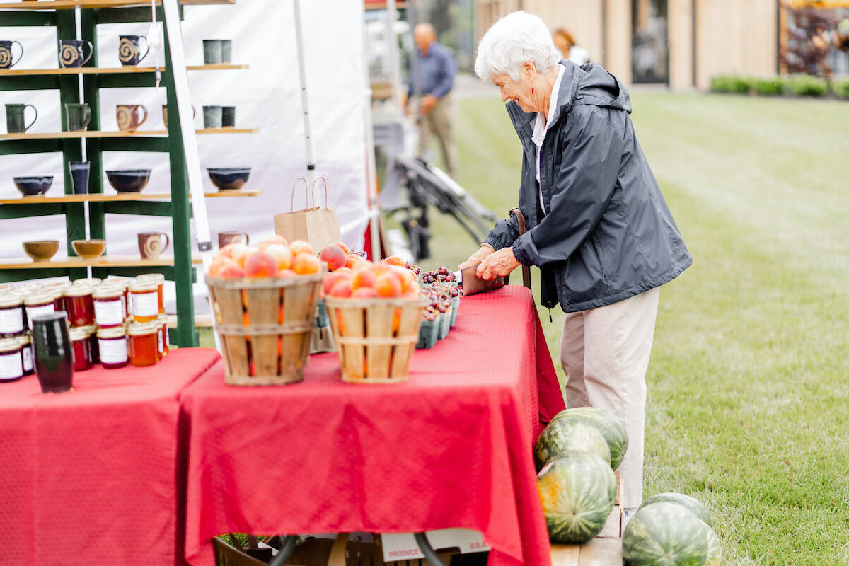 Farmers Market event at Amblebrook